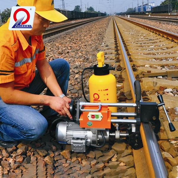 Railway drilling machine